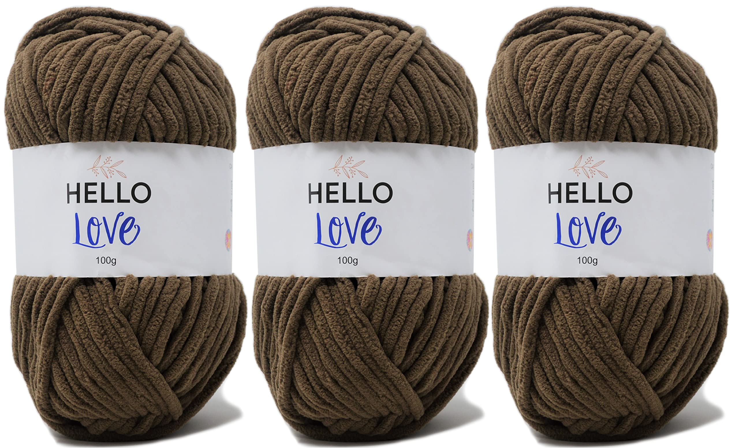 Hello Love - Baby Blanket Yarn 300g - Mocha