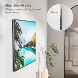 VonHaus TV Wall Bracket 37-85" Ultra-Slim Flat Mount 70kg VESA 200x200-600x400 view 4