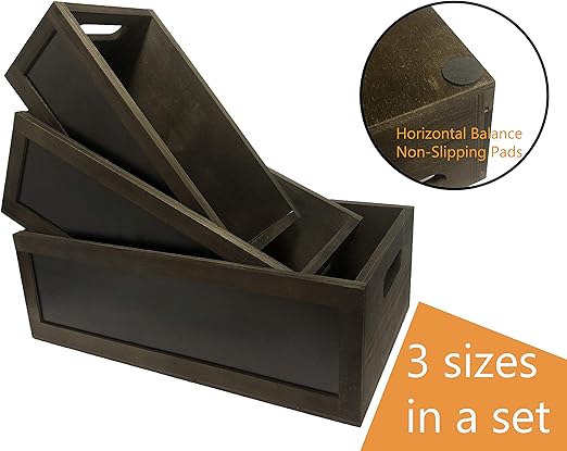 cajas apilables madera