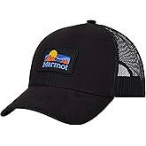 MARMOT Retro Trucker Hat, Black, One Size