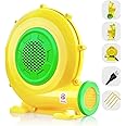 CoMiracle Air Blowers, 750 Watt 1.0 HP Inflatable Bounce House Air Blower, Outdoor Inflatable Castle and Jump Slides Blower