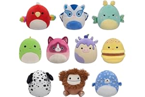 Squishmallows Original 10-Pack – Official Jazwares Plush (Little) (Amazon Exclusive)