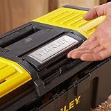 Stanley DIY Toolbox 19 Inch with 1 Touch Latch and 2 Lid Organisers view 5