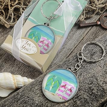 beach themed flip flops