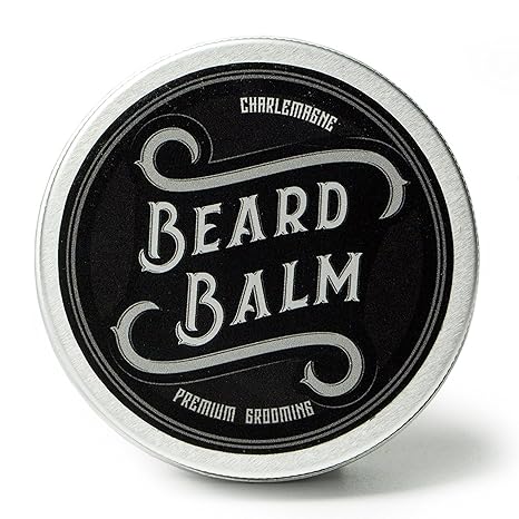 Charlemagne Beard Balm - 100% natürliches Bart Balsam - Bart-Wachs Made in UK - Bart-Creme Entwickelt von Barbieren - Bart-Ba