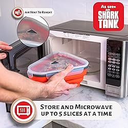 PIZZA PACK The Perfect Reusable Pizza Storage with