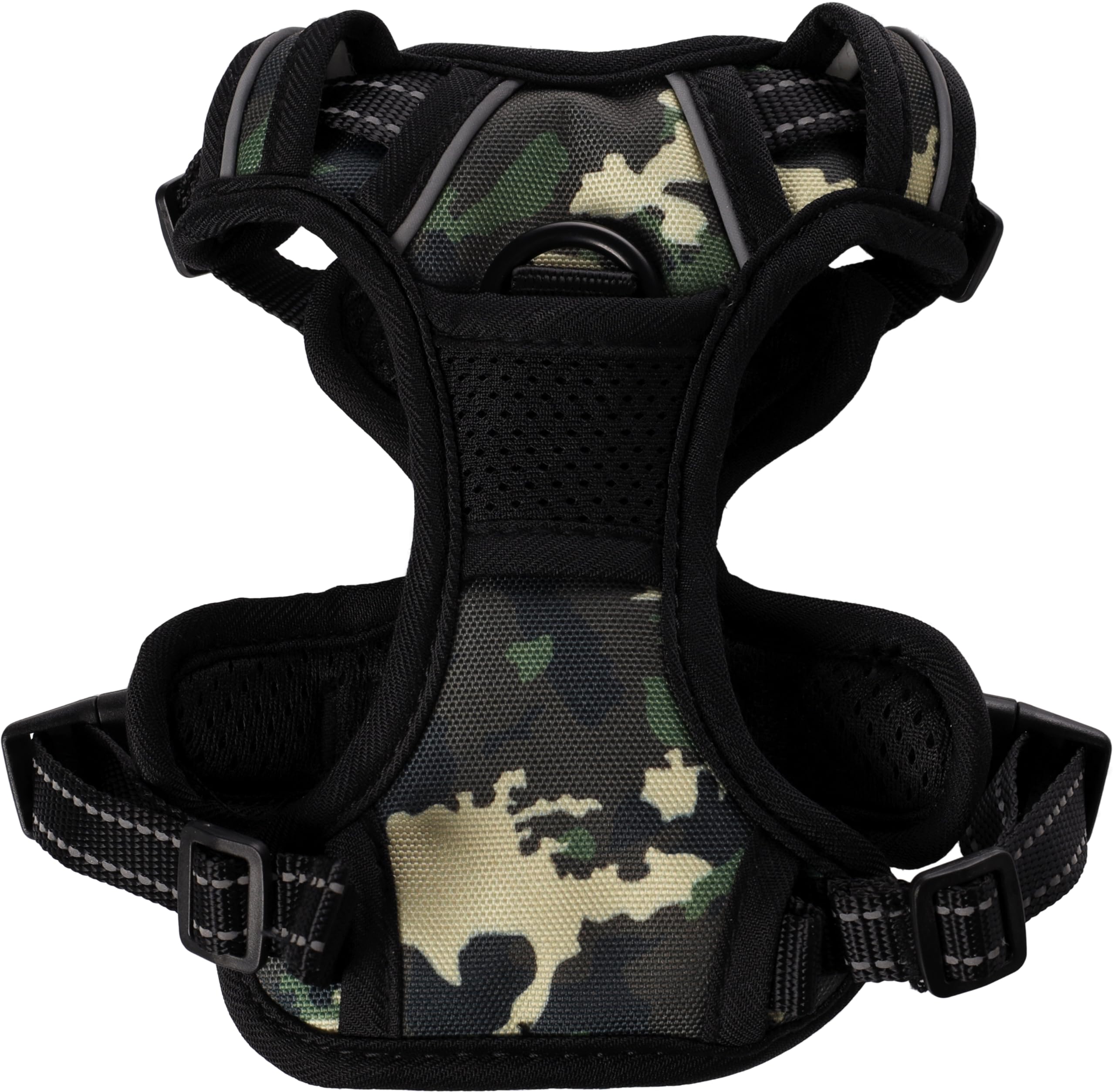 Flamingo Dog Harness Balou Jungle camouflage XS 25-45cm 30-45cm 15mm