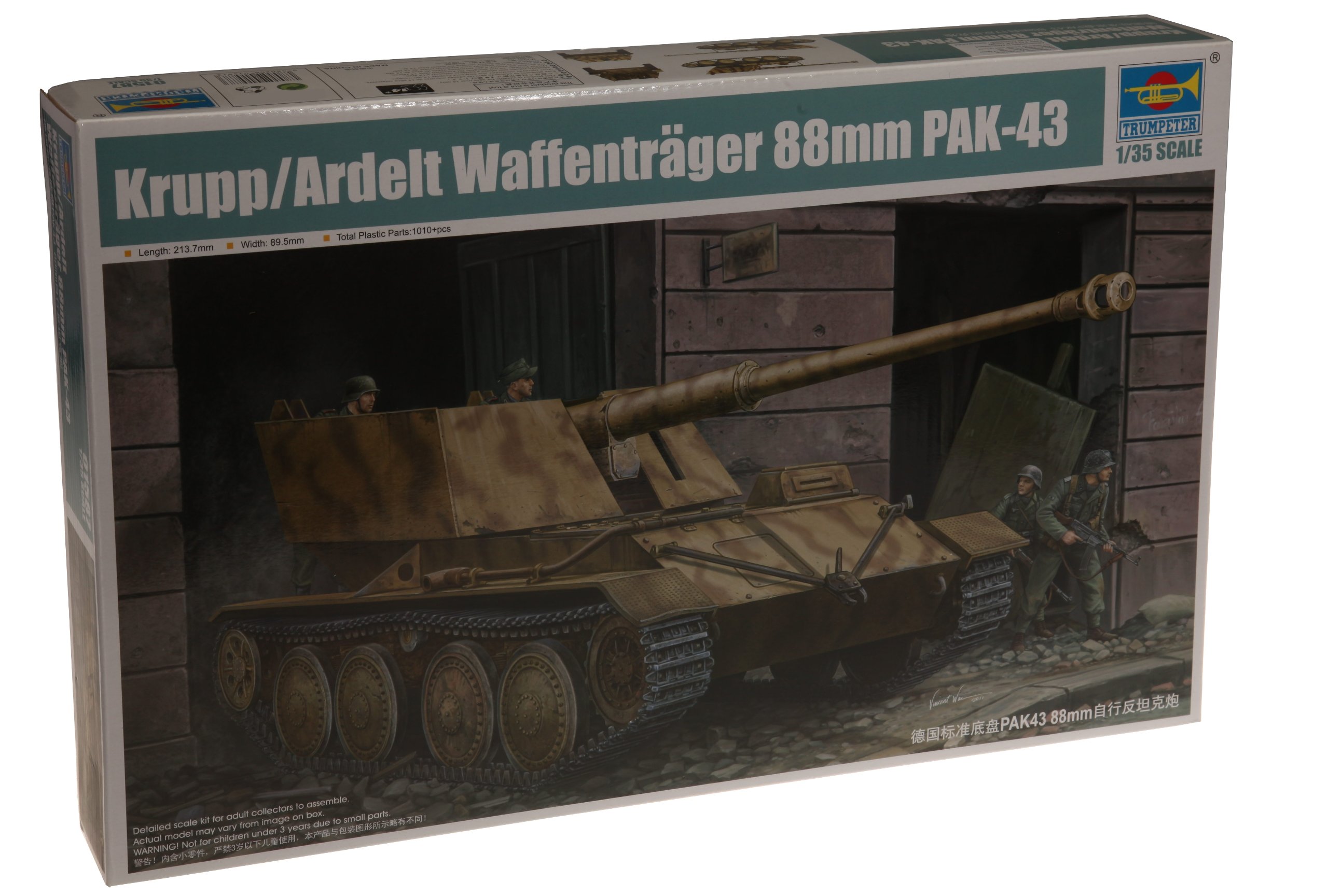 Trumpeter 1:35 - PAK-43 88mm Waffentrager (Krupp/Ardelt)