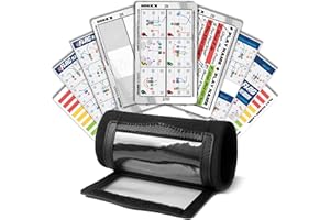 INWERK ONEMORE Football Wristbands with Playbook System, QB Play Triple Wrist Coach with 5on5 Youth Football Playbook 43 Tactics Stickers & 3 Sign Cards