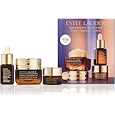 Estée Lauder Advanced Night Repair Eye Cream 3-Piece Travel Size Skincare Gift Set | Repair + Brighten + Hydrate | Includes Face Serum 0.23 Fl Oz + Eye Cream 0.5 Fl Oz + 0.17 Fl Oz