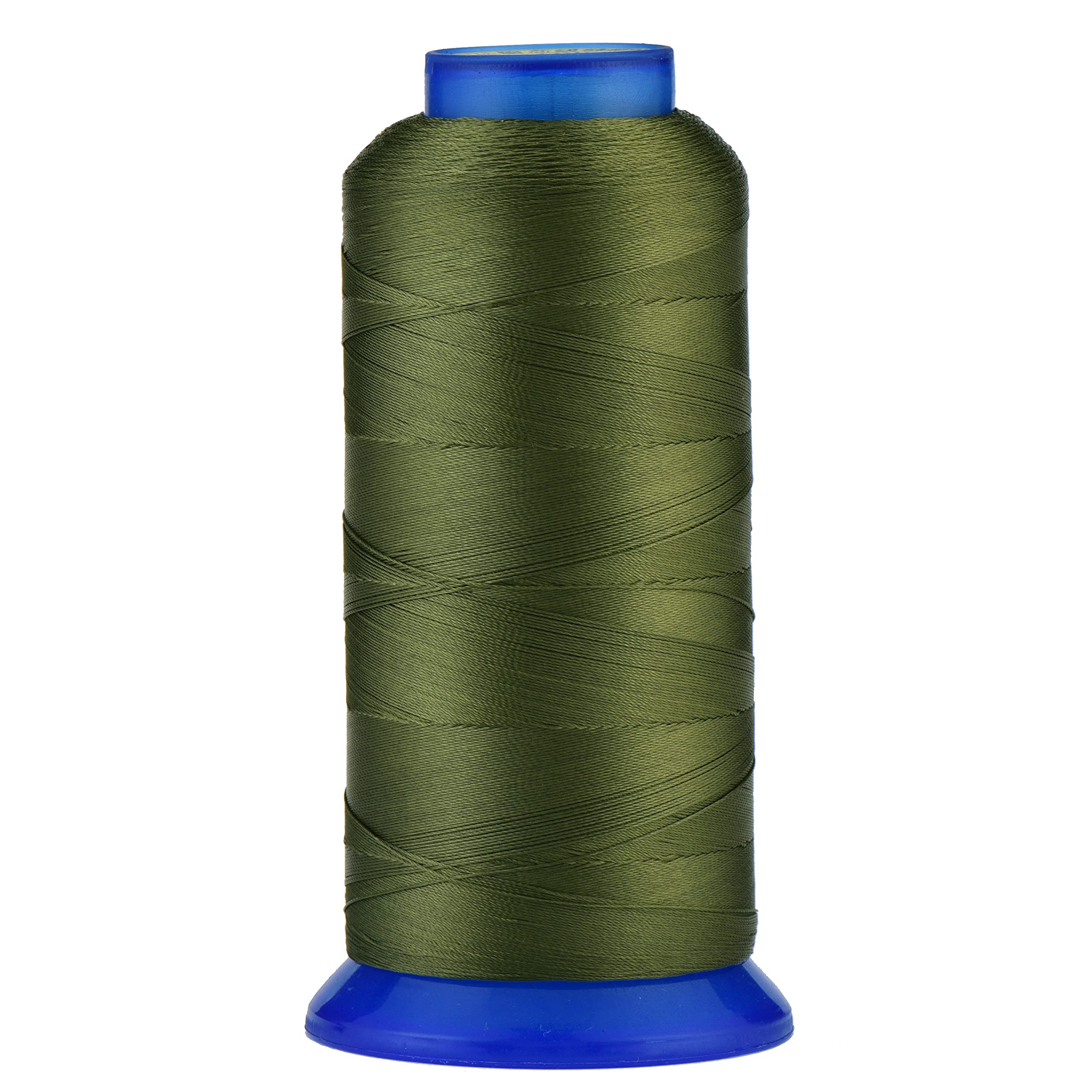 Selric [1500Yards / 36 Colors Available] UV Resistant High Strength Polyester Thread #69 T70 Size 210D/3 for Upholstery, Outdoor Market, Drapery, Beading, Purses, Leather (Olive Green)