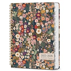 Planner 2025-2026, Monthly and Weekly Calendar