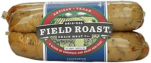 Field Roast, Vegetarian Grain Meat Sausages, Italian, 12.95 oz (Frozen)