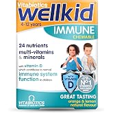 Vitabiotics Wellkid Immune Chewable 30 Tablets