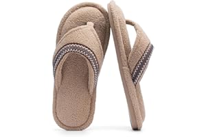 GOEWY Flip Flops House Slippers for Women Indoor Bedroom Shoe with Non-slip Sole Ladies Summer Open Toe Slide Slippers with Memory Foam