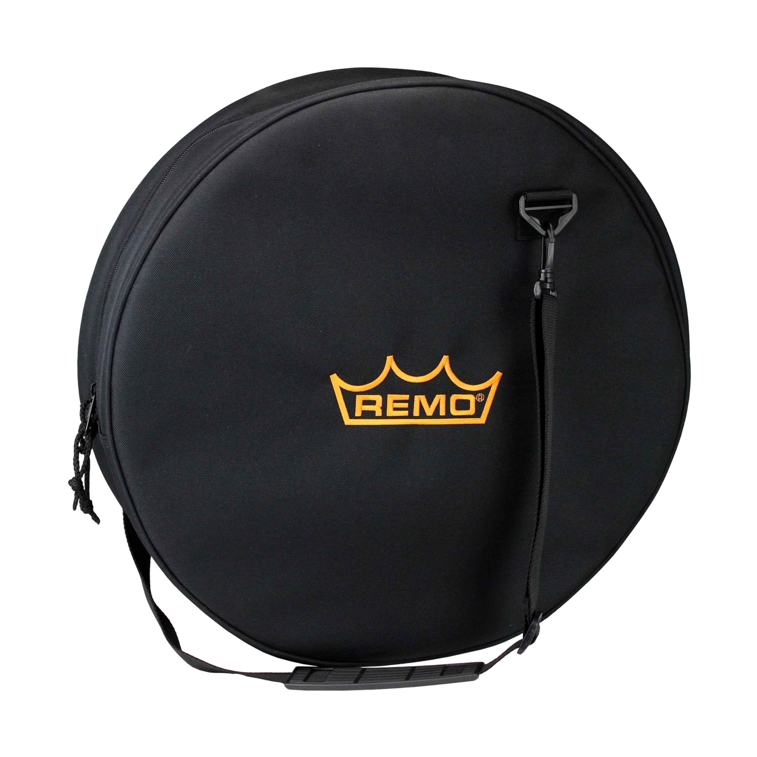 Remo World Percussion - Hand Drum Bag - 17.5" x 4.5" – Universal Bag with Handle and Shoulder Strap - Fits 2 Drums (16" x 2"), Sound Shape Pack, Frame and Buffalo Drums - HD-0016-BG