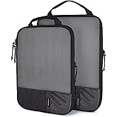 BAGSMART 6 Set /4 Set/2 Set Compression Packing Cubes for Travel, Lightweight Luggage Organizer Bags, Durable Space Saver Bags Travel Essentials