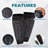 Bodyprox Shin Guards Sleeves for Men Women Youth X Small Soccer view 3