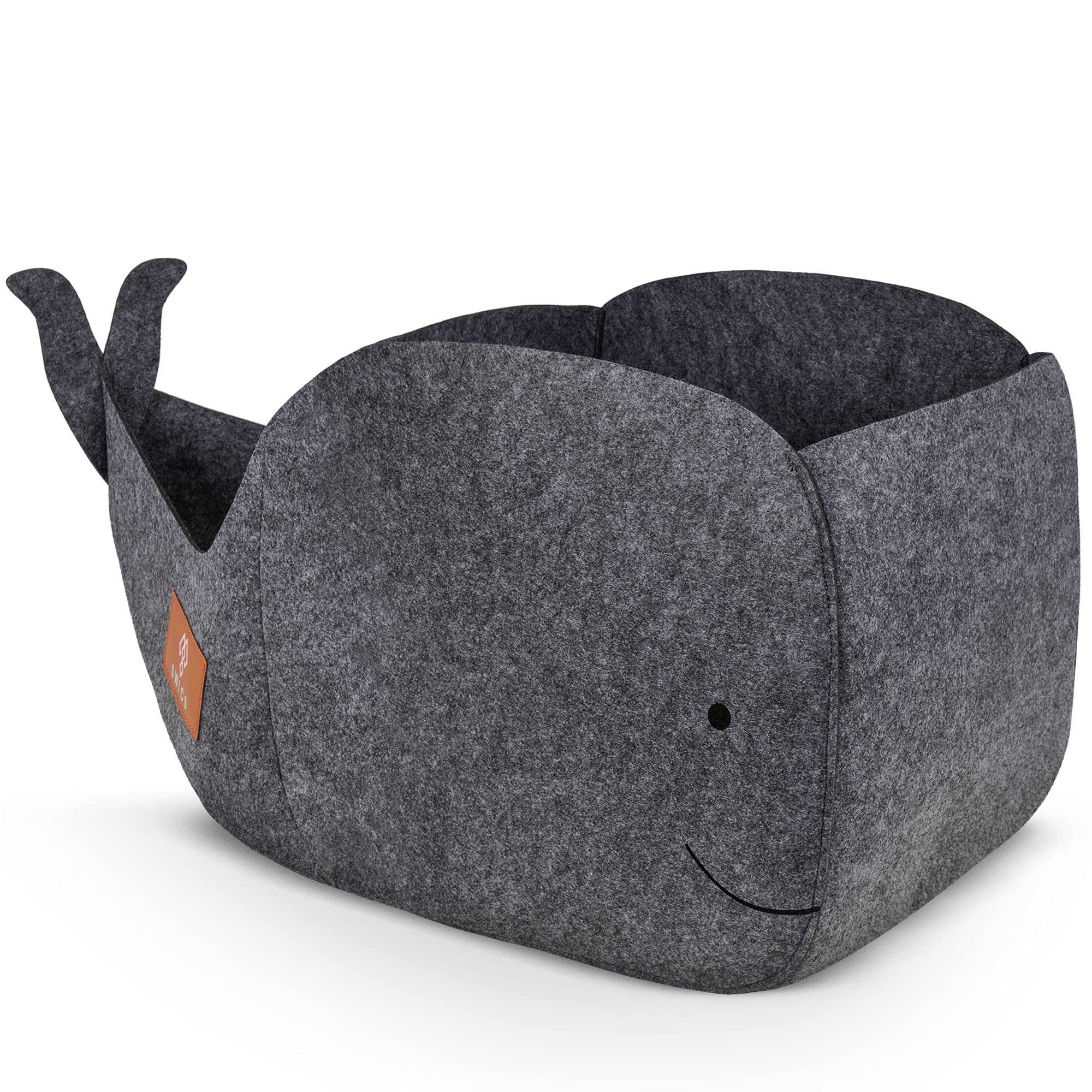 Swics® Children's Storage Box 30 L Felt Toy Box Perfect Storage for Any Kallax Shelf Foldable Toy Storage for Boys and Girls (Single Box)