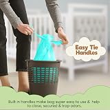Bambi Baby 300pc Biodegradable Nappy Bags Eco Friendly Compostable view 7