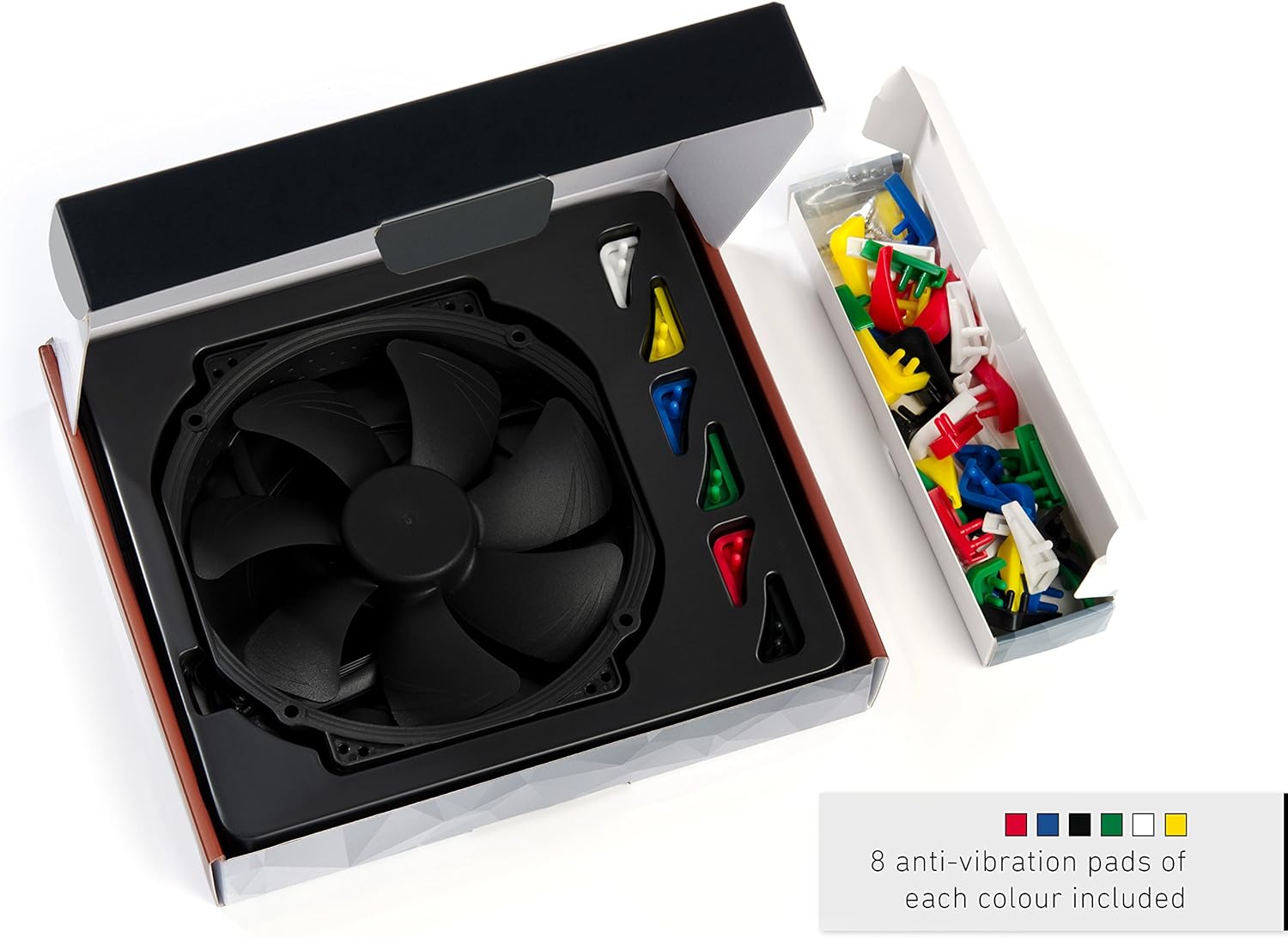 Noctua NF-A15 HS-PWM chromax.black.swap, Premium Quiet Fan, 4-Pin (140mm, Black), nero, 140x150x25 mm - Image 5