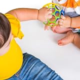 Bright Starts Oball Easy Grasp Classic Ball Infant Toy BPA-Free Newborn 4 Inch view 2