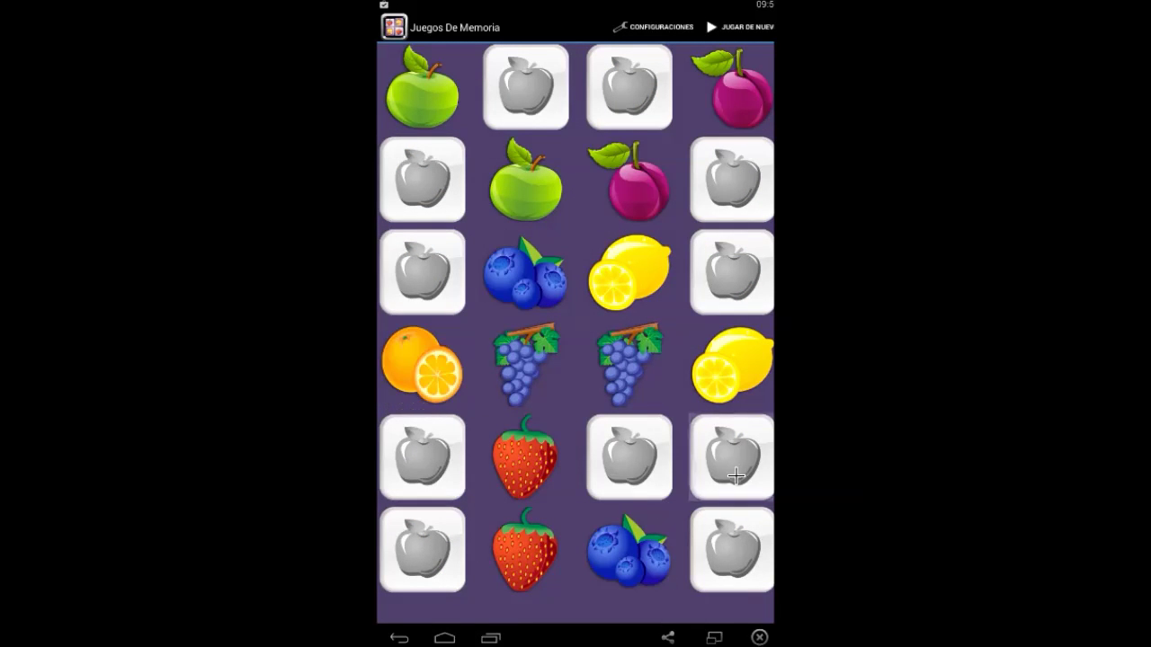 Aplicación Memory Games en Amazon Appstore