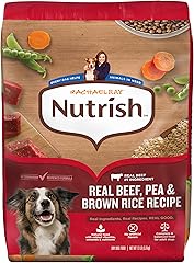 Nutrish Rachael Ray Adult Dry Dog Food Real Beef, Pea & Brown Rice Recipe, 13 lb. Bag