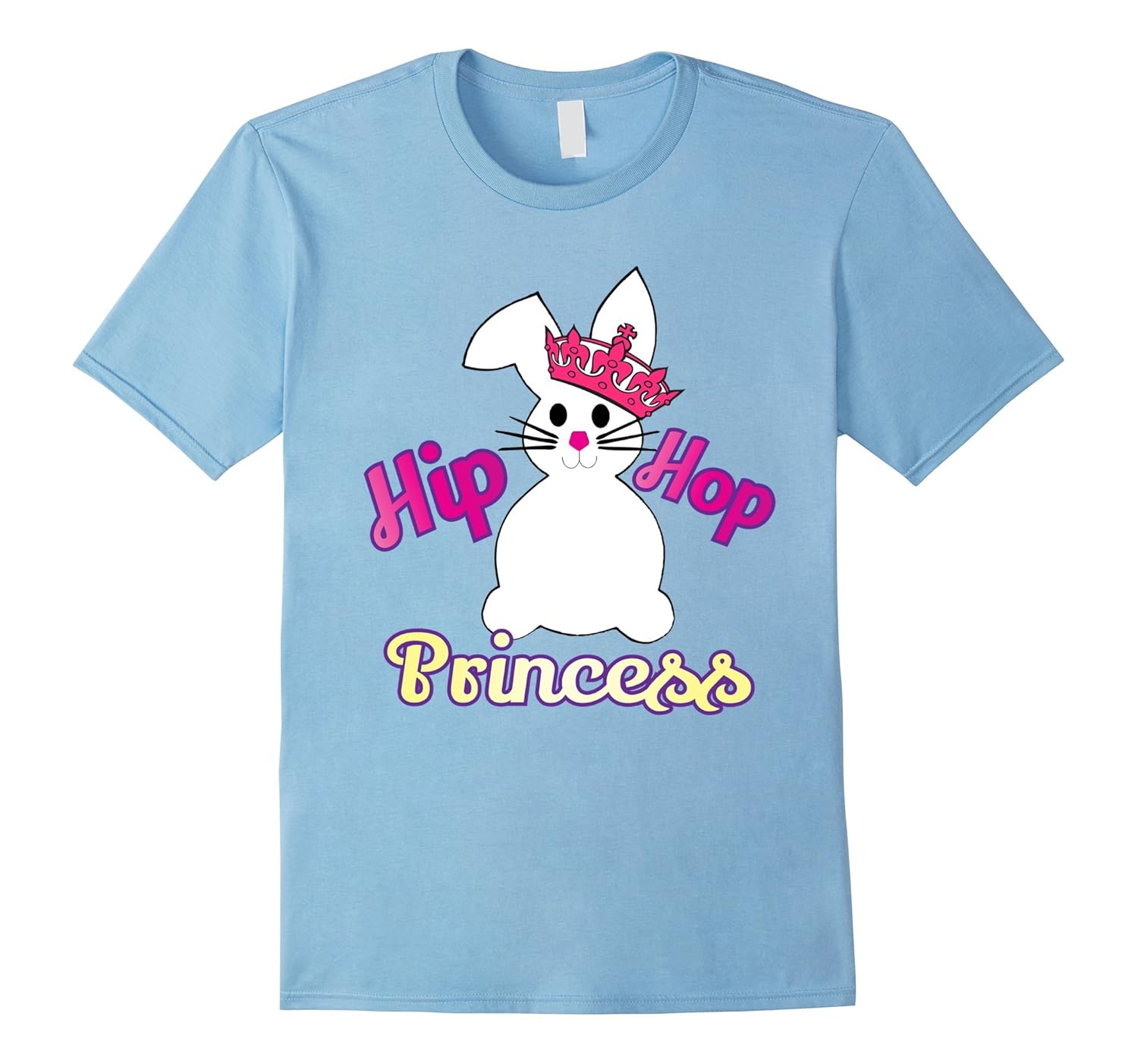 Easter Shirt For Girls Toddlers Hip Hop Princess Bunny Cute4LVS