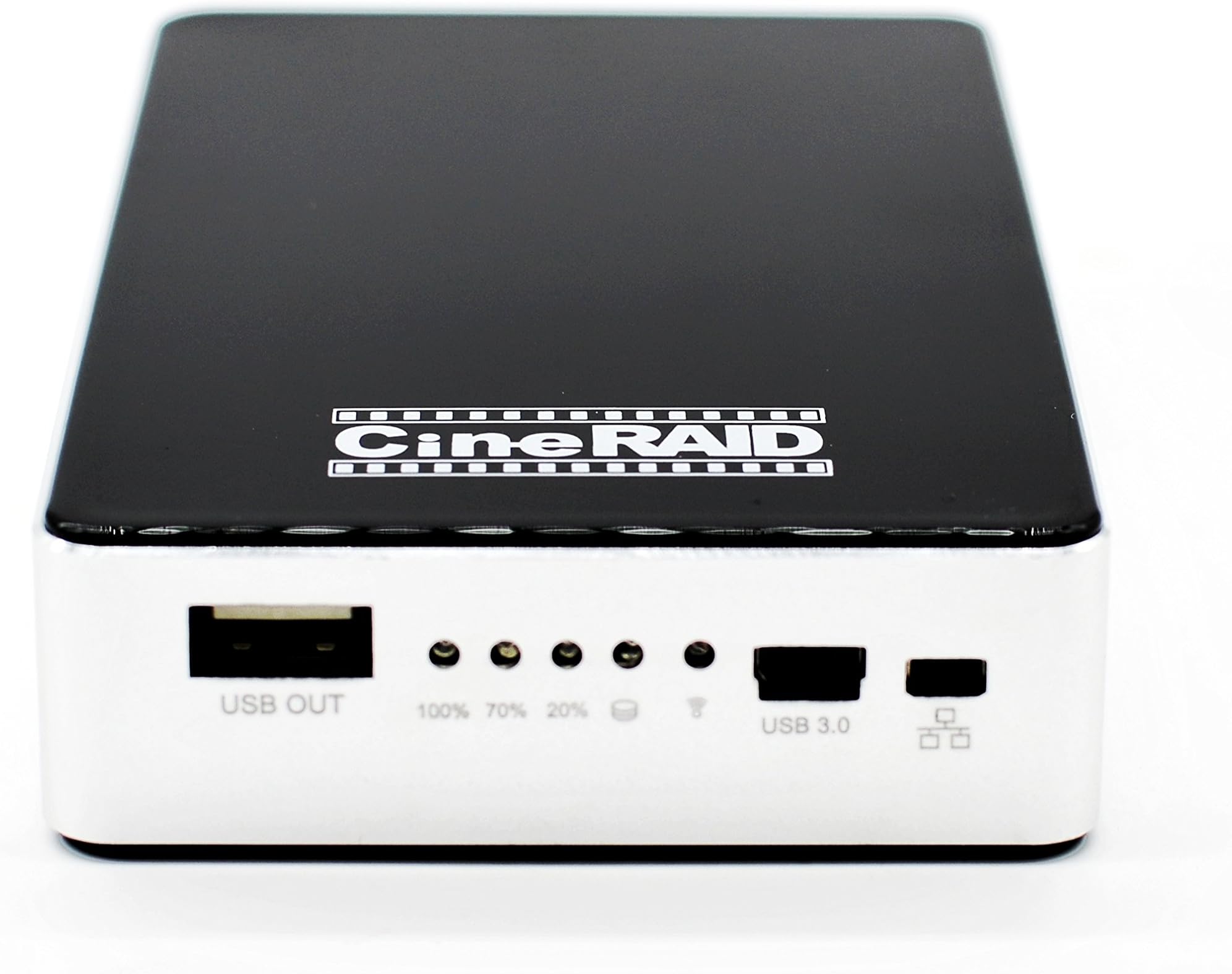 CineRAID CR-H125 (Portable Wireless USB 3.0 Hard Drive Enclosure (Power Bank/WiFi/Back Up)