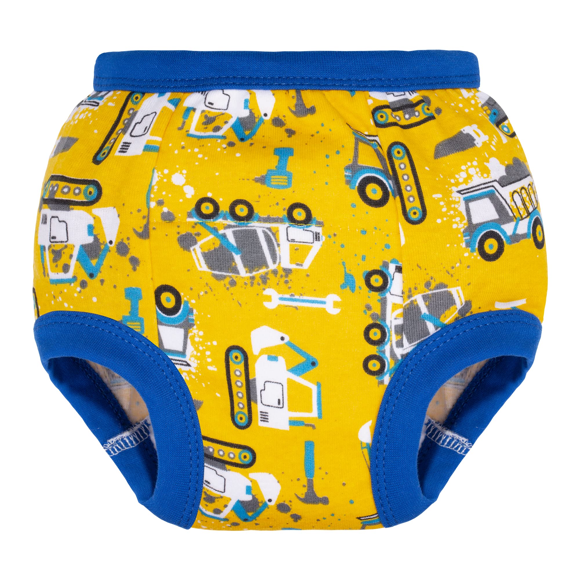 BIG ELEPHANT Potty Training Underwear - 10 Pack, 100% Cotton Absorbent Unisex Toddler Pee Pants for Boys Girls
