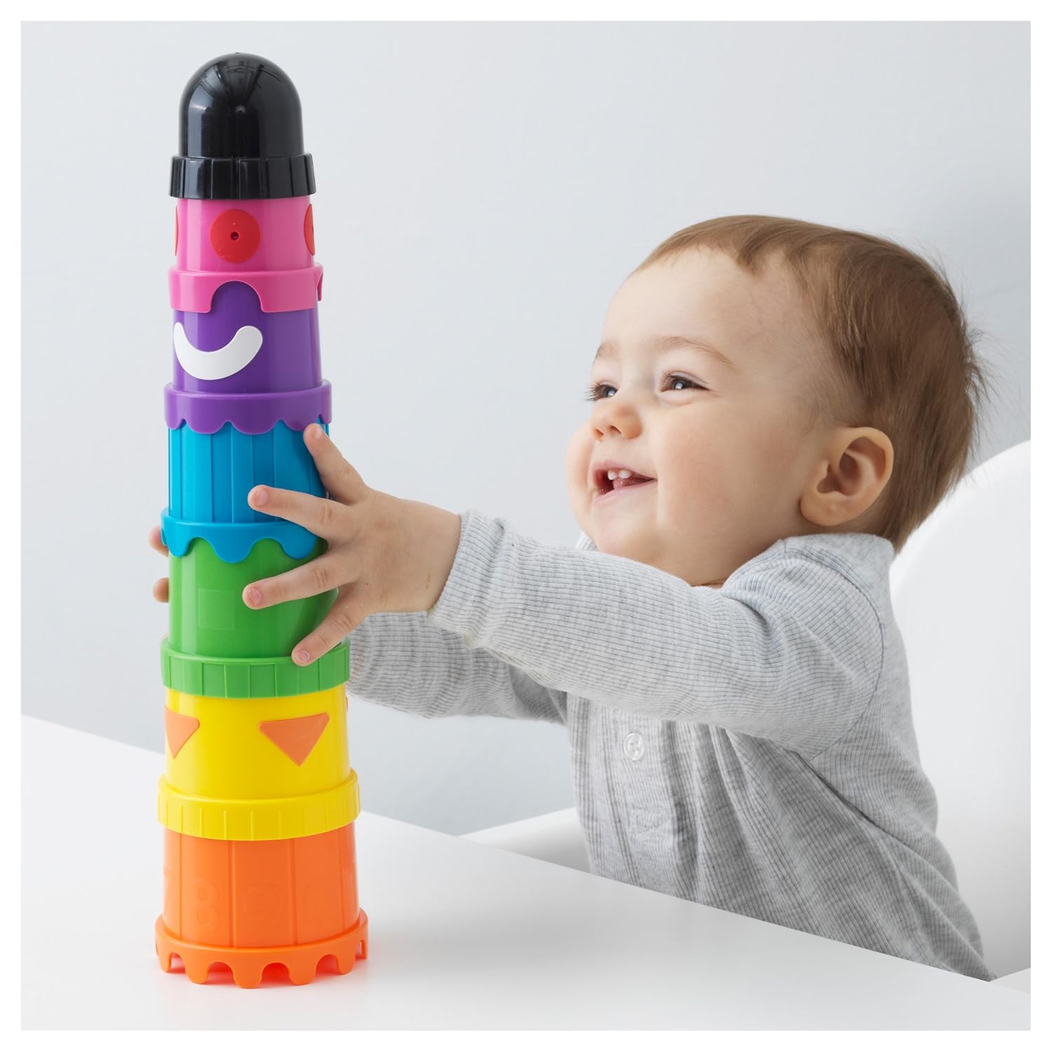 ikea wooden stacking toy