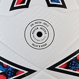 Mitre Ultimatch Football Enhanced Control Durability Added Accuracy White/Black view 5
