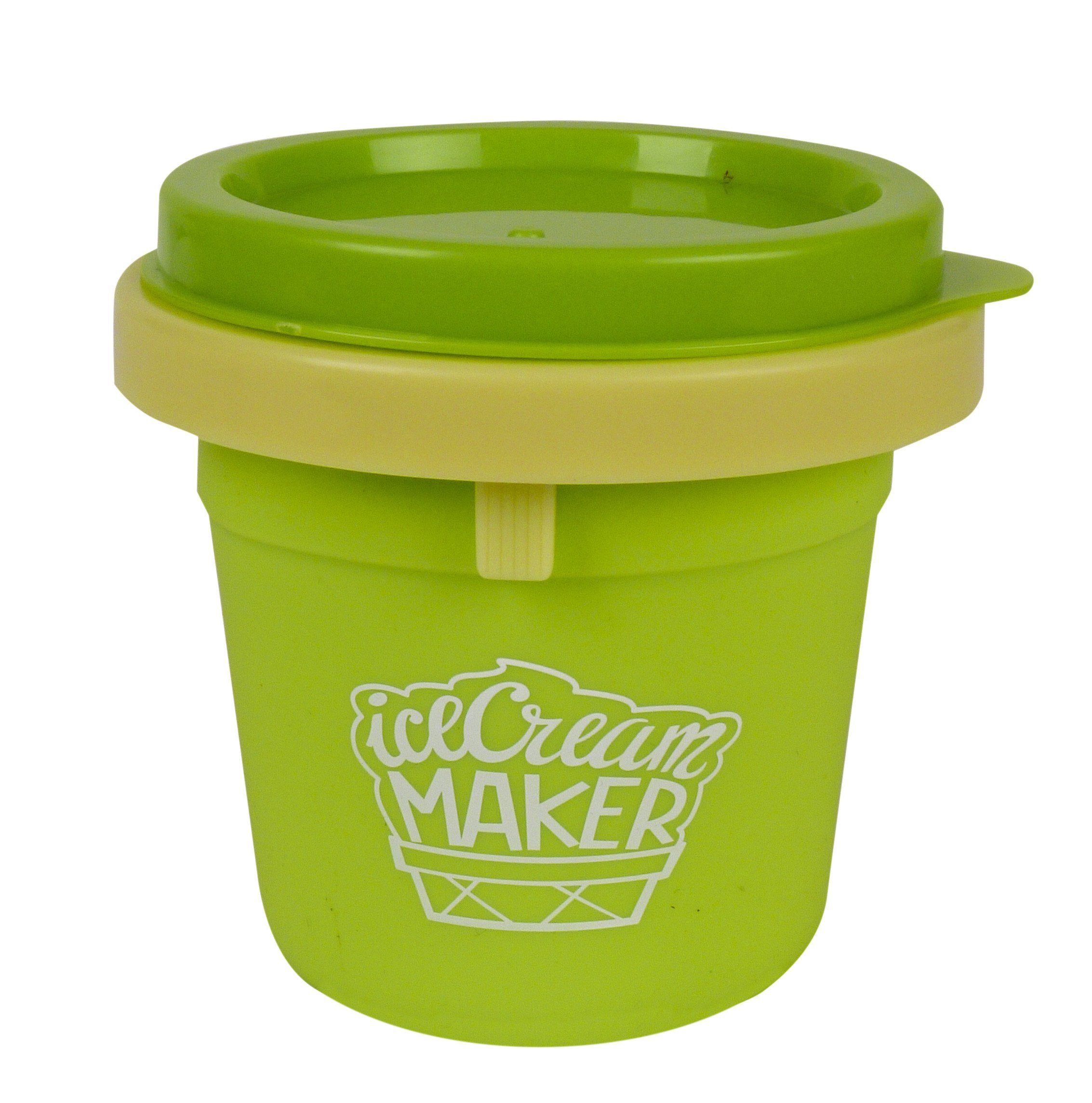 Pusher Ice Cream Vendor, Plastic, green, 11 x 10.5 x 11 cm