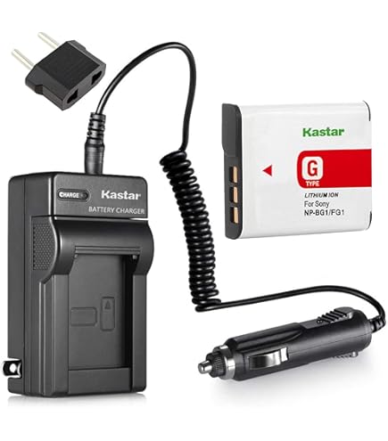 Amazon.com : Kastar Battery (2-Pack) and Charger for Sony NP-BG1