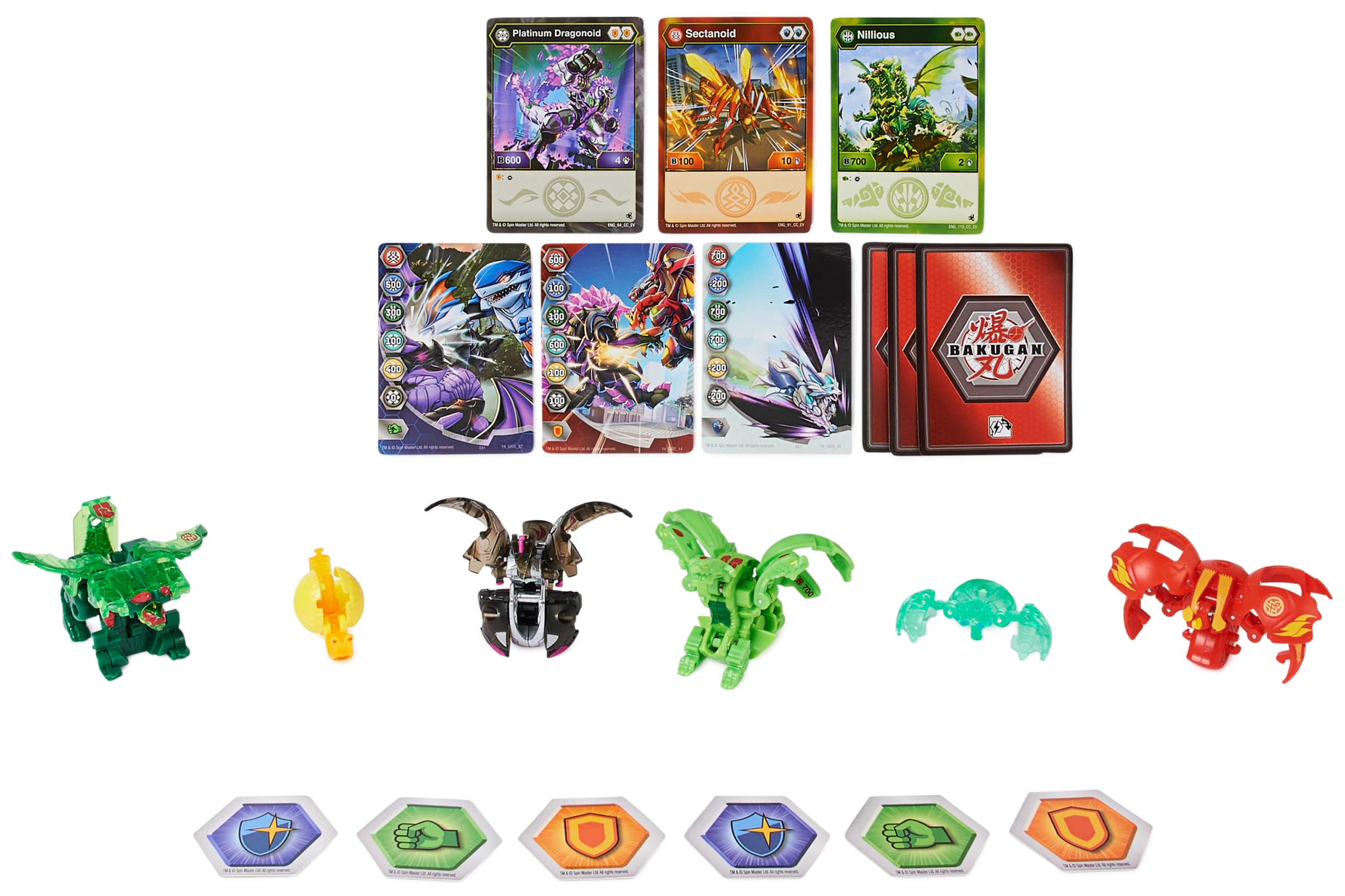 Set de joaca Bakugan Evolutions Battle Strike Pack, Neo Hydorous, Babadrill Set de joaca Bakugan Evolutions Battle Strike Pack, Neo Hydorous, Babadrill