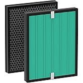 2 Pack Upgraded Airmega 150 Filter Replacement Compatible with Coway Airmega 150 (AP-1019C) & Airmega 160 Air Purifiers, True HEPA and Enhanced Activated Carbon Filter, AP-1019C-FP (Enhanced 150)