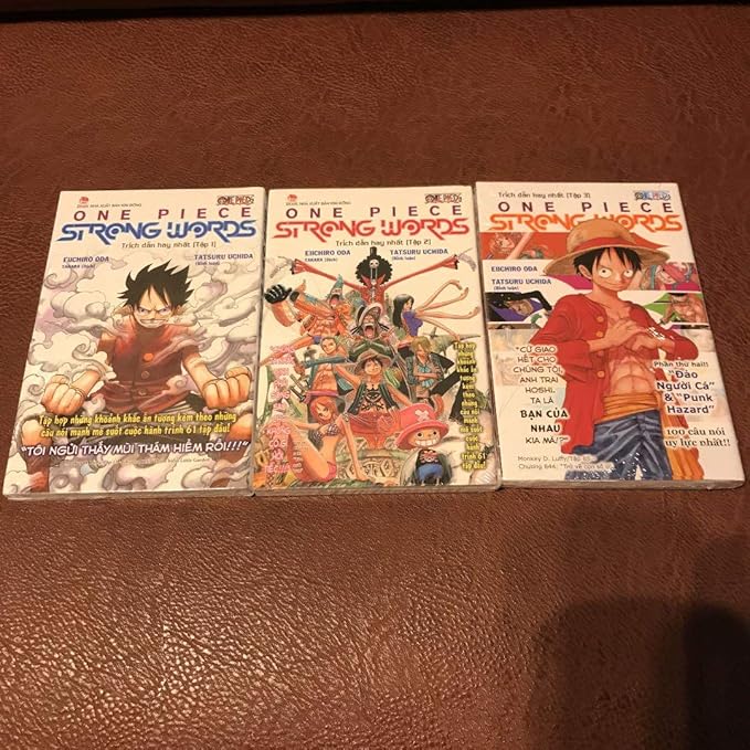 Amazon Co Jp One Piece ワンピース Strongwords ベトナム語版全3巻セット ホビー 通販