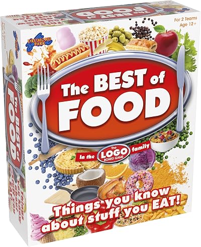 Drumond Park Logo Best of Food – Logo Family Game Card Board Game