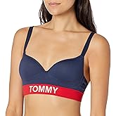 Tommy Hilfiger Womens Seamless Lightly Lined Wirefree Bra