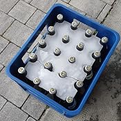 Sl-Eisblock Refroidisseur Pour Caisses De Bières 0,5L - Fabriqué En Allemagne, Forme à Glacer