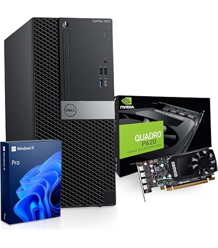 Amazon.com: Dell Workstation 5070 PC Computer, Intel i5-9500