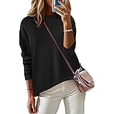 Zeagoo Sweaters for Women Fall Outfits Trendy 2025 Long Sleeve Shirts Bussiness Casual Knit Pullover Sweater Tops