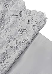 Dressystar Women's Lace Cocktail Dress Hi-Lo Off