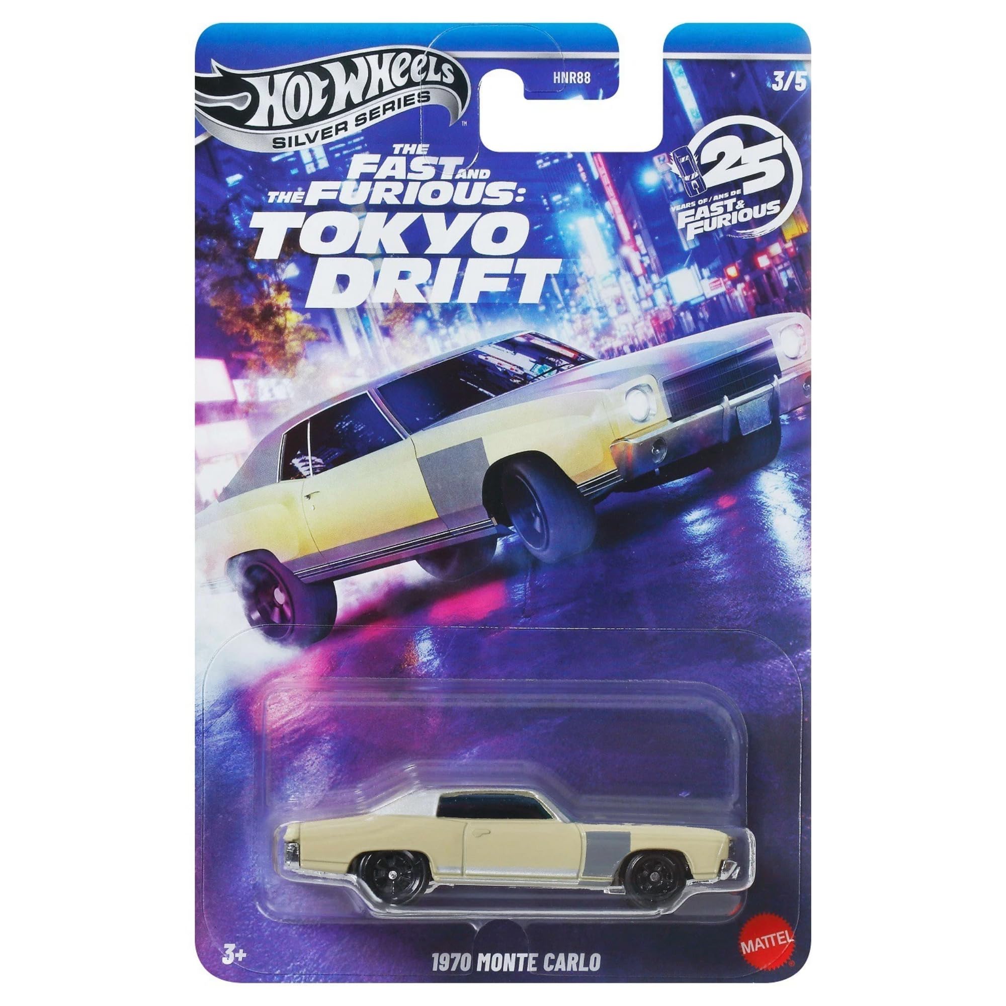 Hot Wheels Fast and Furious Tokyo Drift Series - (1970 Monte Carlo - JKX07)