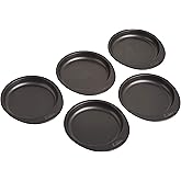 Wilton Easy Layers 5-Piece Layer Cake Pan Set, 6-Inch, Steel