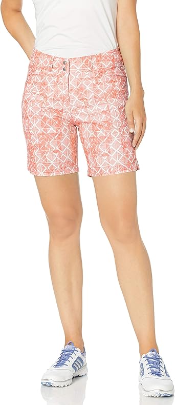 adidas orange golf shorts