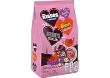HERSHEY'S and REESE'S Cupid's Mix Chocolate Assortment Candy, Valentine's Day, 23.67 Oz Variety Bag