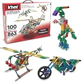 K'NEX - 100 Model Building Set &sbquo; 863 Pieces, STEM Building, Kid Construction Set&sbquo; Ages 7+ - Amazon Exclusive