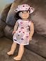 Barwa 2 Sets Doll Clothes And 2 Pairs Ice Skates